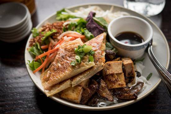 Order Vegetarian Vermicelli Noodles food online from Ba Bar store, Seattle on bringmethat.com