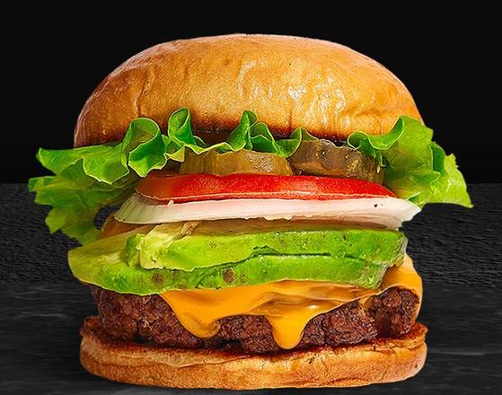Order California Burger food online from The Burger Sizzle store, Saint Clair Shores on bringmethat.com