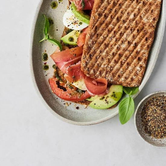 Order Serrano Sandwich food online from The Lot store, San Ramon on bringmethat.com