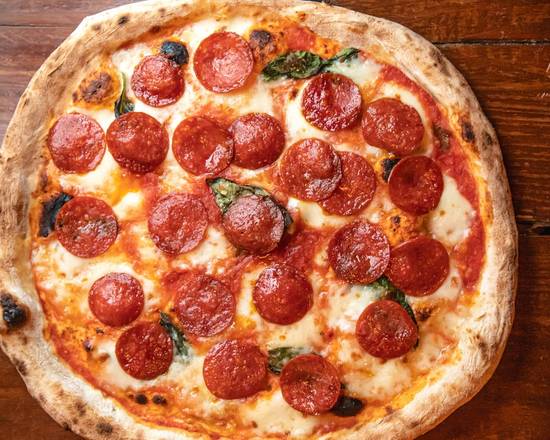 Order Calabria Pizza (pepperoni) food online from Pizza Pazza store, Miami on bringmethat.com