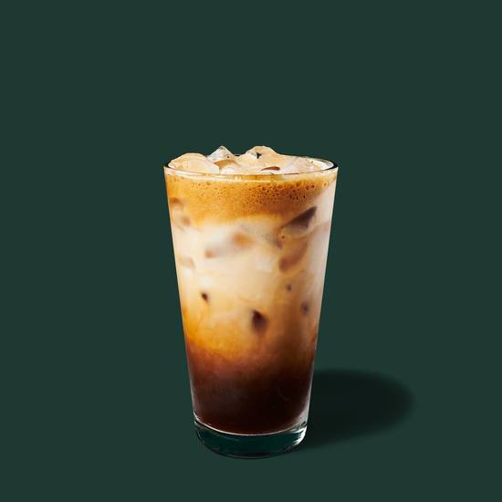Order Iced Brown Sugar Oatmilk Shaken Espresso food online from Starbucks store, Palm Beach on bringmethat.com
