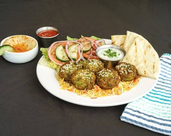 Order Falafel Platter food online from Falafel Corner store, Sacramento on bringmethat.com