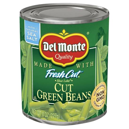 Order Del Monte Fresh Cut Blue Lake Green Beans 8oz food online from Everyday Needs by Gopuff store, St. Petersburg on bringmethat.com