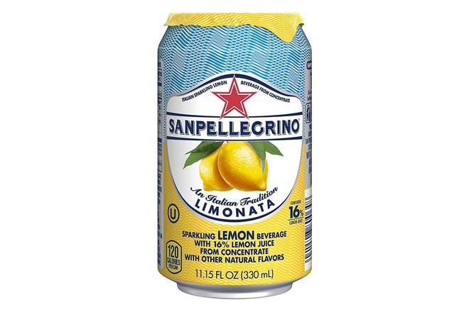 Order SAN PELLEGRINO LIMONATA CAN food online from Romano's Macaroni Grill - Carrollwood store, Tampa on bringmethat.com