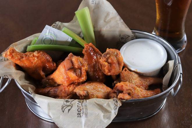 Order Chicken Wings food online from Iron Hill Brewery & Restaurant store, Greenville on bringmethat.com