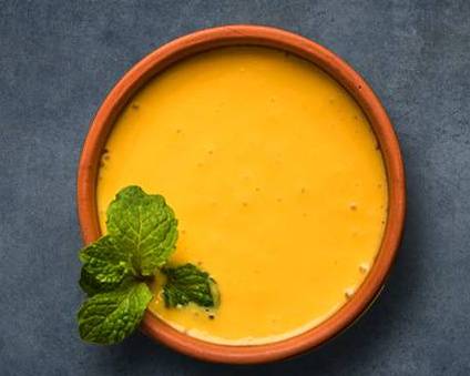 Order Capital Mango Yogurt Smoothie food online from Curry Capital store, San Jose on bringmethat.com