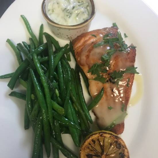 Order Applewood Grilled Atlantic  Salmon food online from Forma store, Santa Monica on bringmethat.com