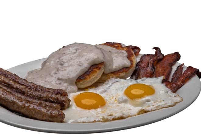 Order Homestead Platter food online from Eggs Up Grill store, Greer on bringmethat.com
