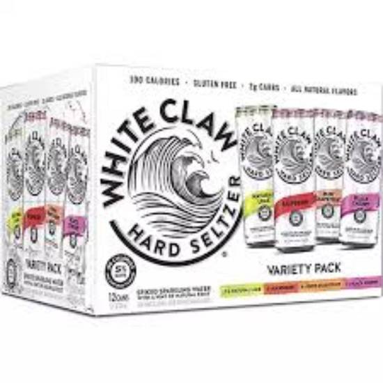Order White Claw Variety Pack #1 CANS 5% ABV  food online from Princess Liquors store, Port Saint Lucie on bringmethat.com