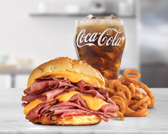 Order Double Beef 'n Cheddar food online from Arby store, Jonesboro on bringmethat.com