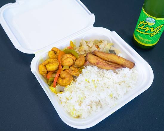 Order Curried Shrimp food online from Mama Caribbean Grill store, Decatur on bringmethat.com