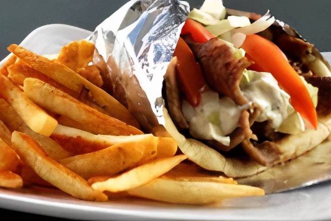 Order Gyro Sandwich food online from Cafe Layal store, HOUSTON on bringmethat.com