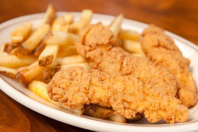 Order Crooked Chicken Strips food online from Crooked Pint Ale House store, Fargo on bringmethat.com