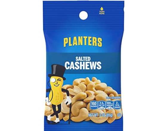 Order Planters Salted Cashew 3oz food online from Trumbull Super Stop store, Trumbull on bringmethat.com