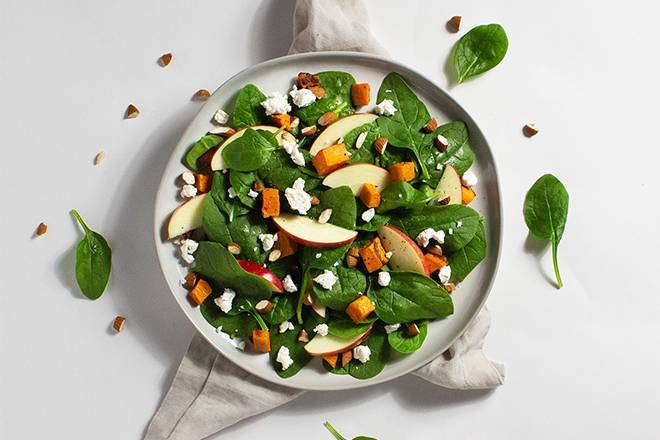 Order Apple Sweet Potato Salad food online from Salads Here store, Emeryville on bringmethat.com