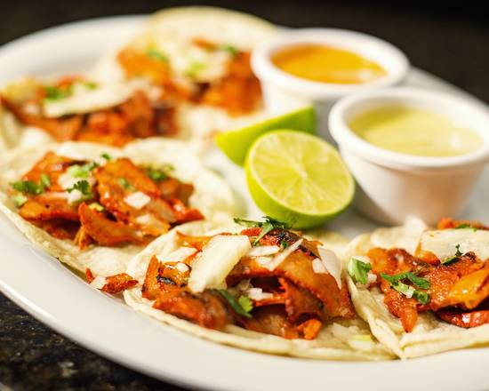Order Pastor Taco Combo food online from Chihua Restaurant & Bar store, El Paso on bringmethat.com