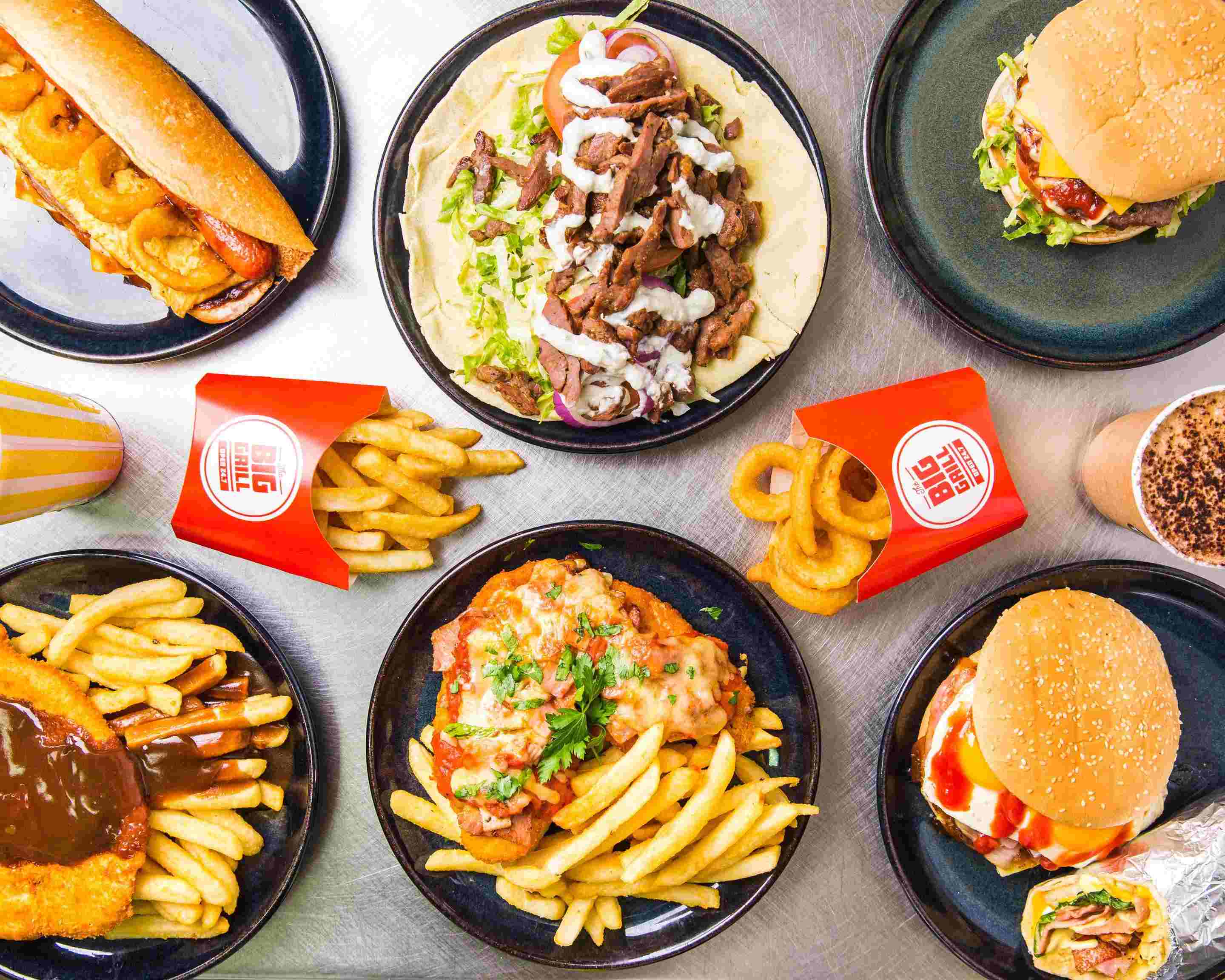 The Big Grill (Waymouth St) Restaurant Menu Takeout in Adelaide