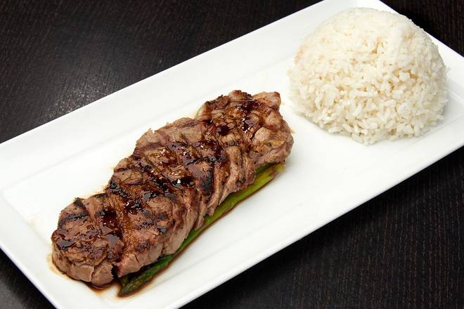 Order BLACK PEPPER NY STEAK food online from RA Sushi Bar store, Las Vegas on bringmethat.com