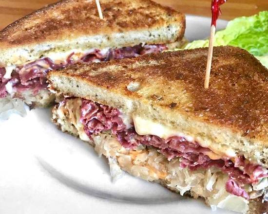 Order Reuben Sandwich food online from Zachary's Restaurant store, Cape Canaveral on bringmethat.com