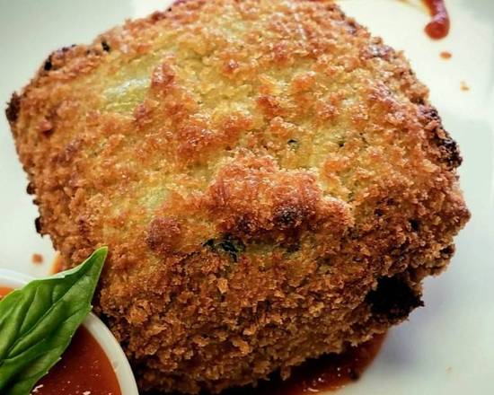 Order Vegan Impossible Meat  Deep Fried Lasagna food online from Pizzanada store, Bloomfield on bringmethat.com