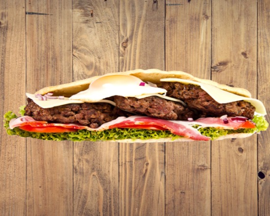 Sandwich steak