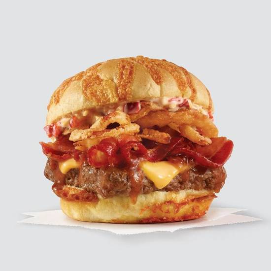Order Big Bacon Cheddar Cheeseburger food online from Wendy'S store, Quakertown on bringmethat.com