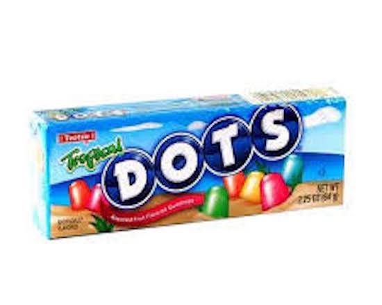 Order Dots Tropical 2.25oz food online from George's Market store, San Francisco on bringmethat.com