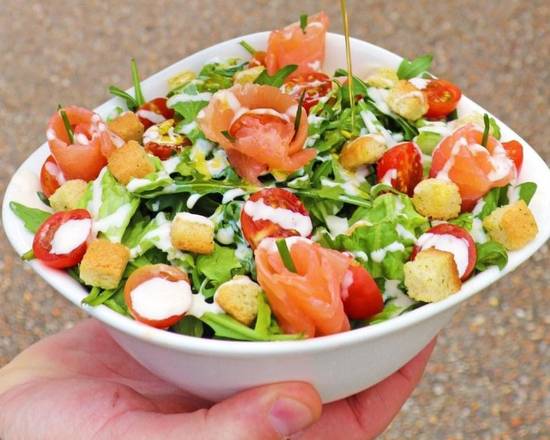 Salade César salmone 🐟