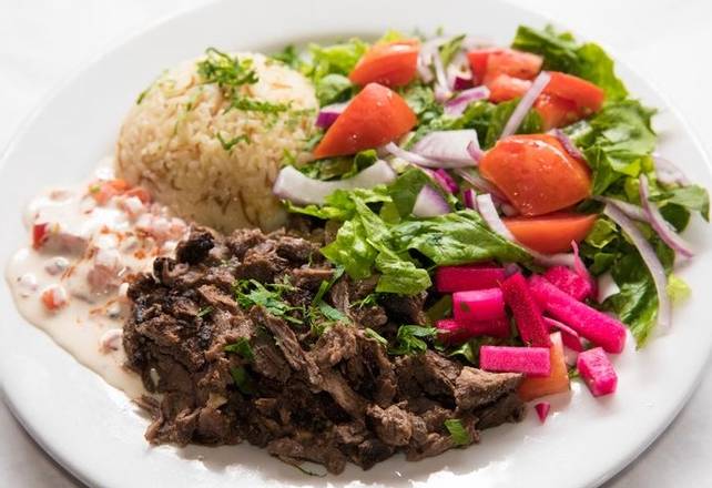 Order Beef Shawarma Platter food online from Shishkabab store, Gresham on bringmethat.com