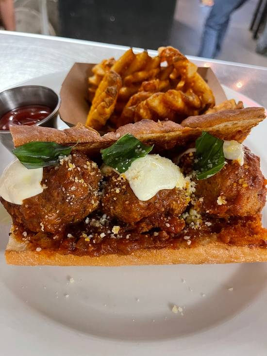 Order Meatball Hero Sandwich food online from Ballston Local store, Arlington on bringmethat.com