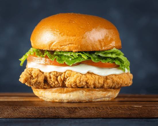 Order Pollo Burger food online from Grater Grilled Cheese store, Chula Vista on bringmethat.com