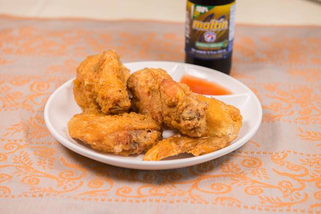 Order Chicken Wing (6 PCS) food online from Hong Kong Alleys Kitchen store, Union Park on bringmethat.com