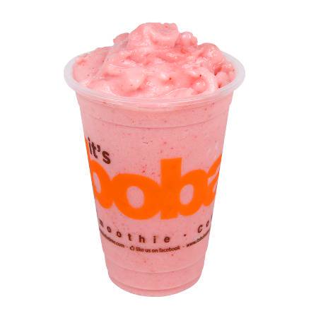 Order Strawberry Smoothie food online from Boba Time store, Los Angeles on bringmethat.com