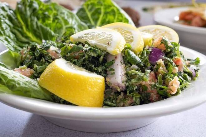 Order Tabouli Salad food online from Mama Mia Italian Cuisine store, Knoxville on bringmethat.com