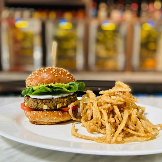 Order Veggie Burger food online from Forma store, Santa Monica on bringmethat.com