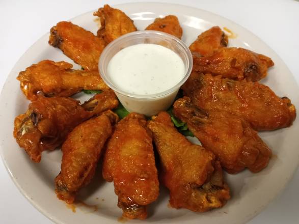 Order Buffalo Wings food online from Cousins Pizza Pub store, ROSELLE on bringmethat.com