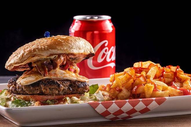 Order Hamburguesa El Mayoral food online from El Mayoral De Sunset store, Miami on bringmethat.com