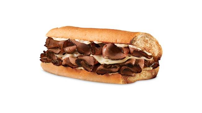 Order Peppercorn Steak Sub food online from Quiznos Grill store, Denver on bringmethat.com