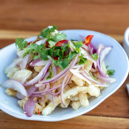 Order Crispy Calamari food online from Gingergrass store, Los Angeles on bringmethat.com