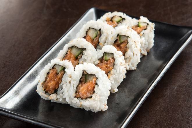 Order SPICY YELLOWTAIL ROLL* food online from Ikura Sushi Lounge store, Coral Gables on bringmethat.com