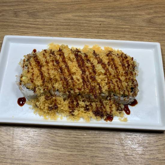 Order Crunch Cut Roll food online from Sushi Katsu-Ya - Woodland Hills store, Woodland Hills on bringmethat.com