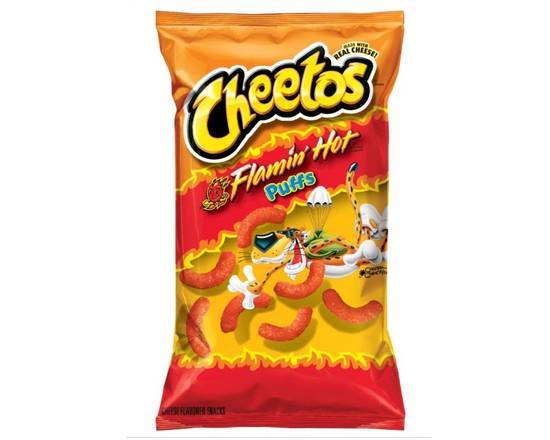 Order Cheetos Puffs Flamin' Hot food online from Glenrose Liquor & Mini Mart store, Glendale on bringmethat.com