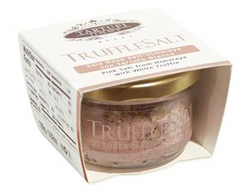 Order Pink Salt from HIMALAYA with WHITE Truffle 3.52 oz food online from Francescas Pasta Market & Empanadas store, Aspen on bringmethat.com