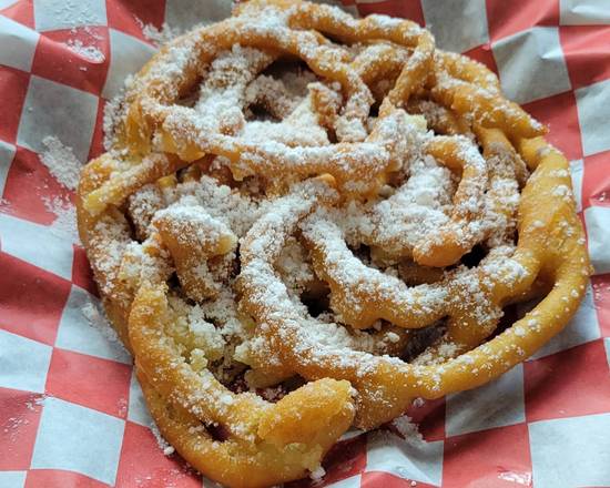 Order Funnel Cake with powdered sugar food online from Crave Poke store, Coral Springs on bringmethat.com