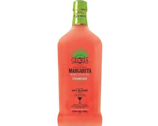 Order Rancho Gloria Strawberry Margarita, 1.75L ready to drink (13.9% ABV) food online from Woodbury Wine & Spirits store, ORLANDO on bringmethat.com