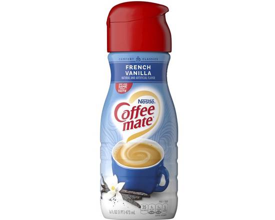 Order Coffee Mate French Vanilla (16 oz) food online from Bay Supermarket store, Miami Beach on bringmethat.com