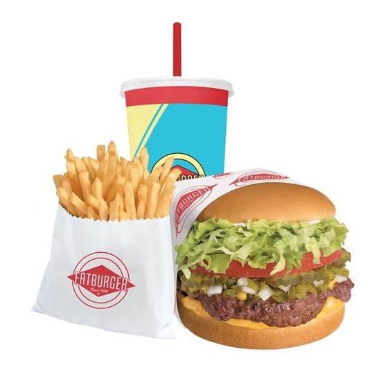 Order Original Fatburger (1/3lb) Meal food online from Fatburger store, Los Angeles on bringmethat.com