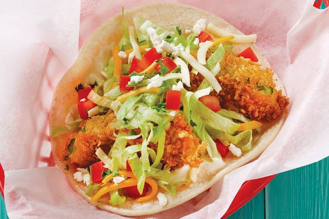 Order Fried Avocado Taco food online from Fuzzy's Taco Shop store, Beaumont on bringmethat.com