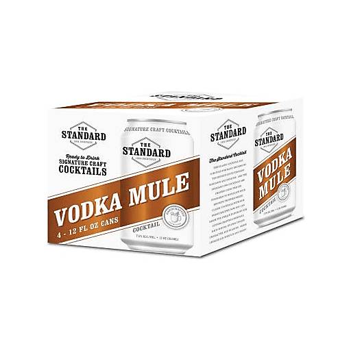 Order The Standard Vodka Mule (4PK 355 ML) 131892 food online from Bevmo! store, Emeryville on bringmethat.com