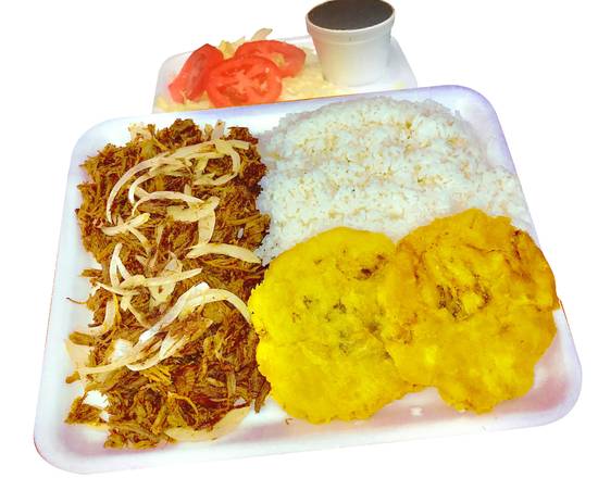 Order Vaca Frita (Shredded Beef) food online from Churro Magico store, Hialeah on bringmethat.com